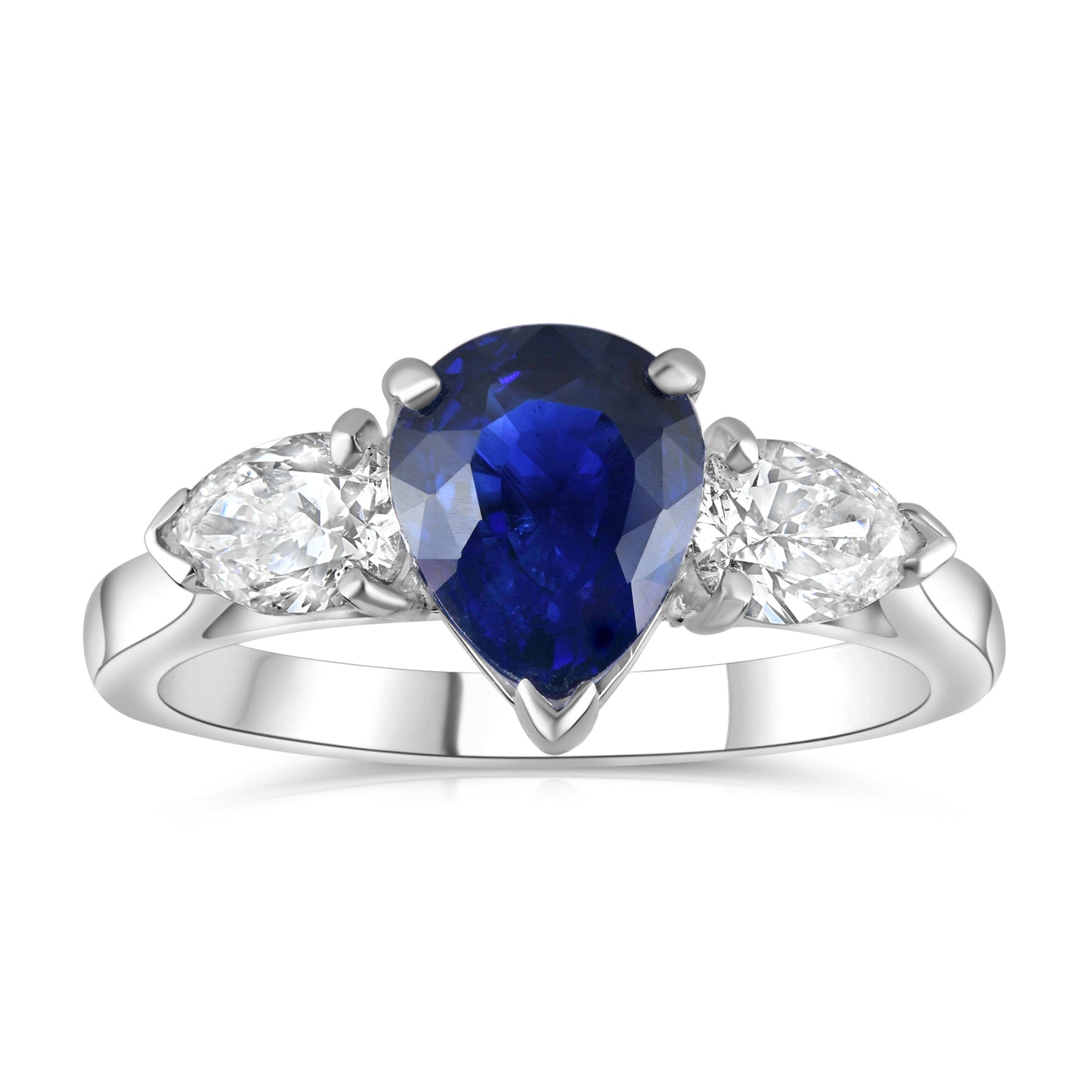 Pear Shape Sapphire Ring