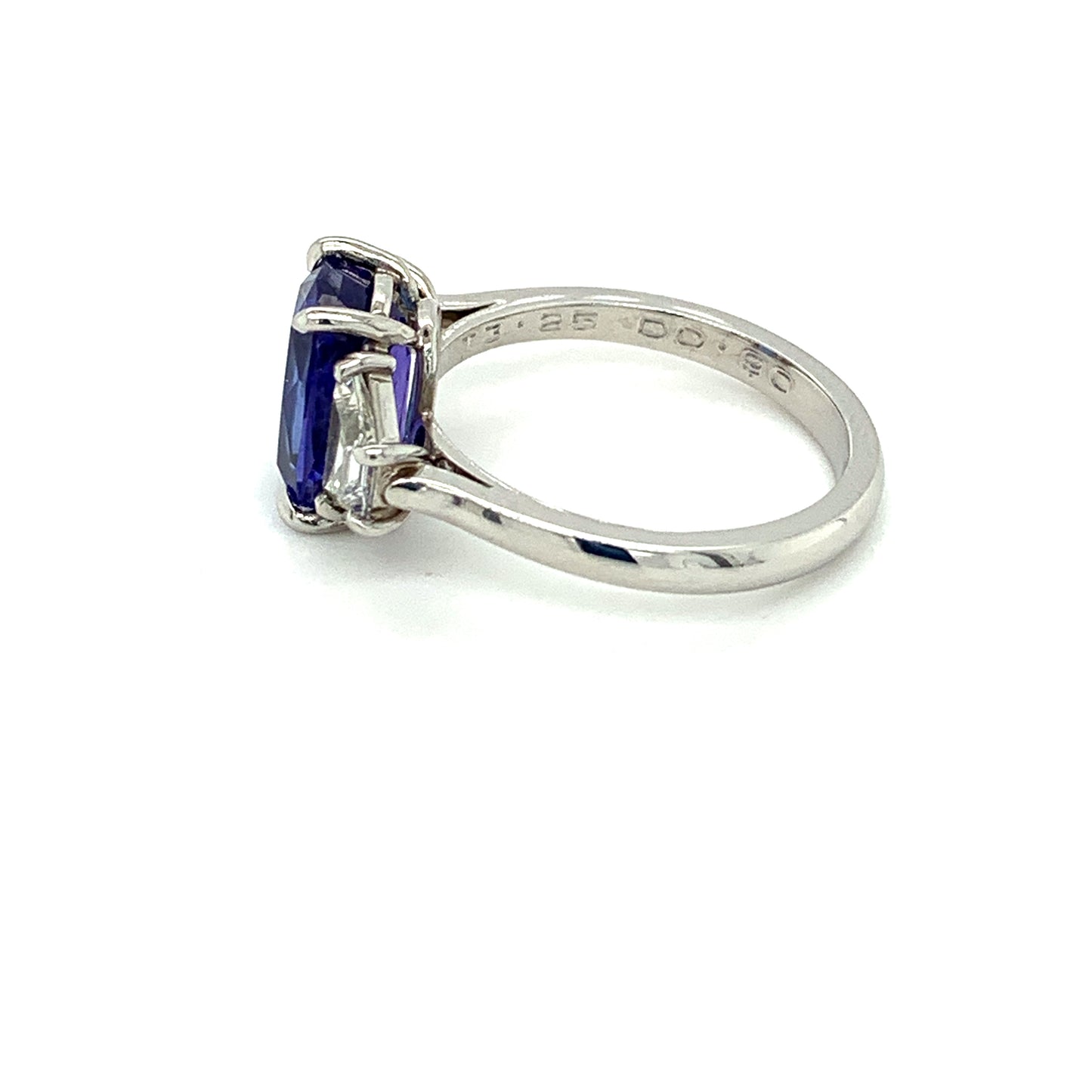 Cushion Tanzanite Ring