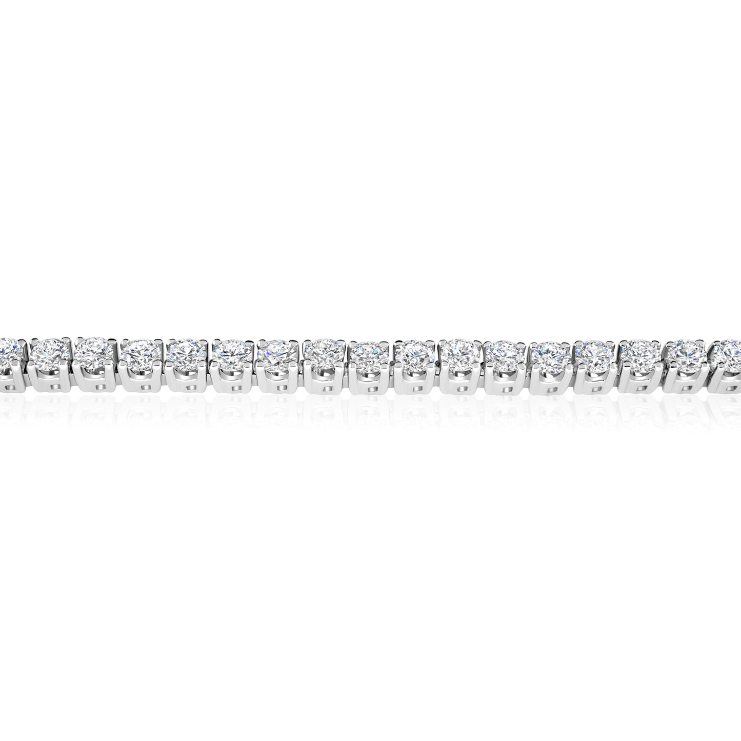 Diamond Tennis Bracelet - Fine Setting