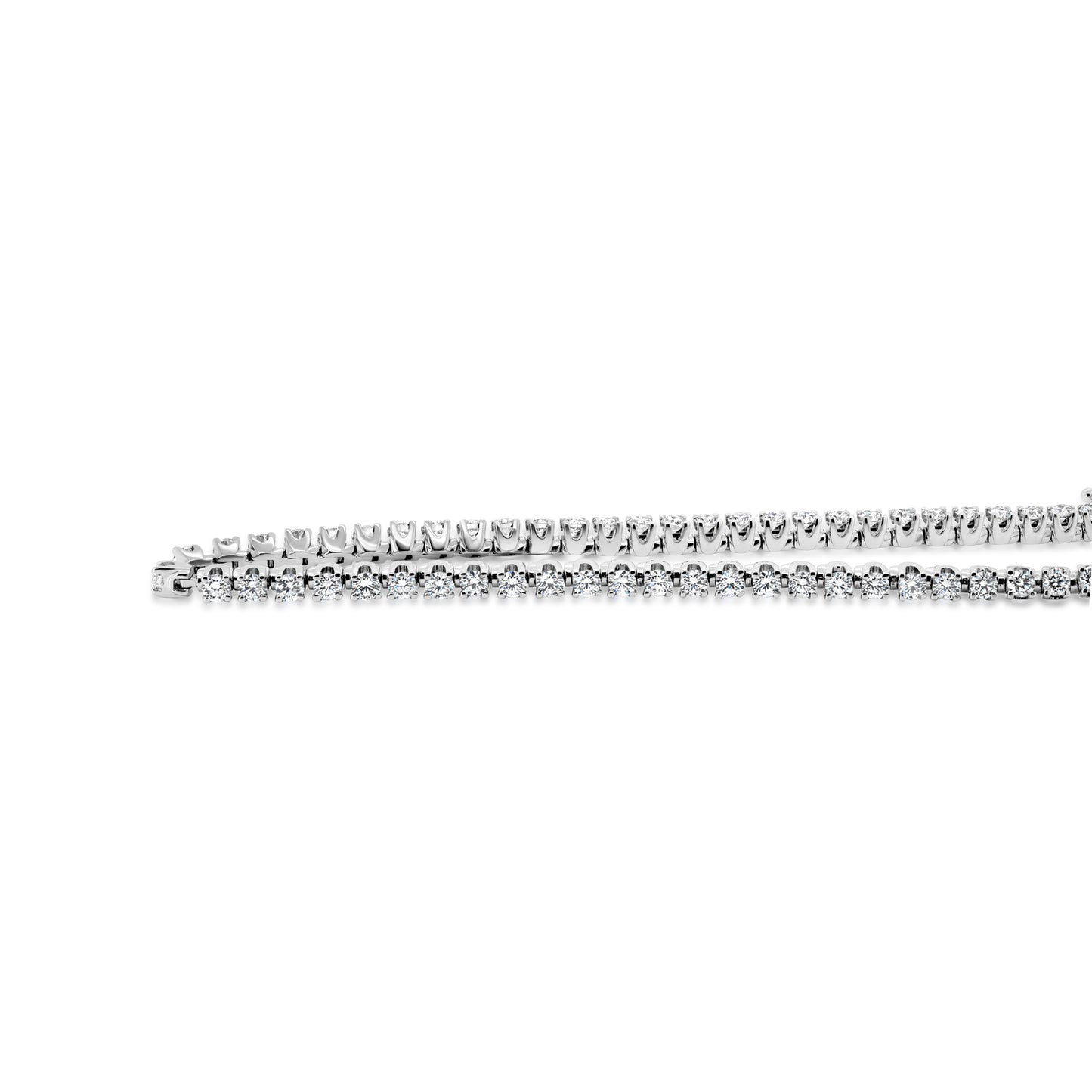 Diamond Tennis Bracelet - Tulip Setting