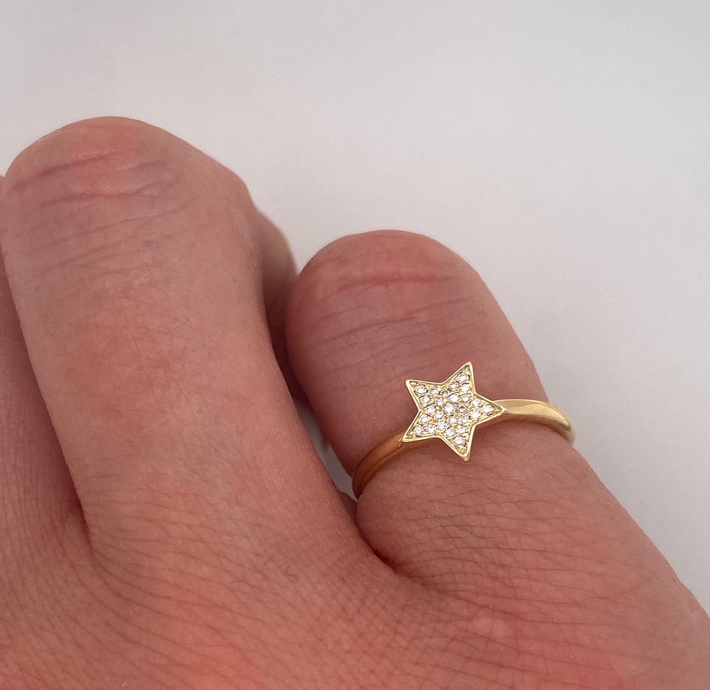 Star Pave Ring