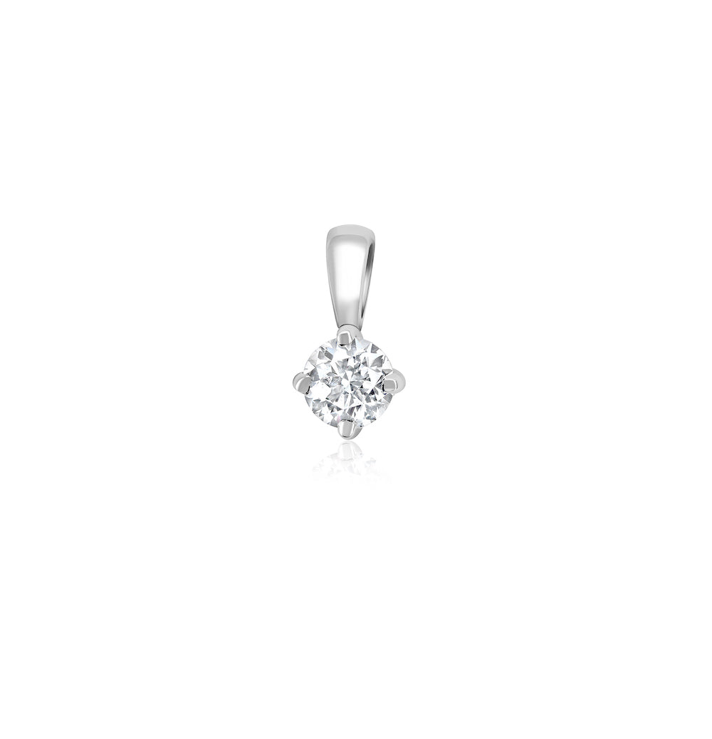 Classic Solitaire Pendant