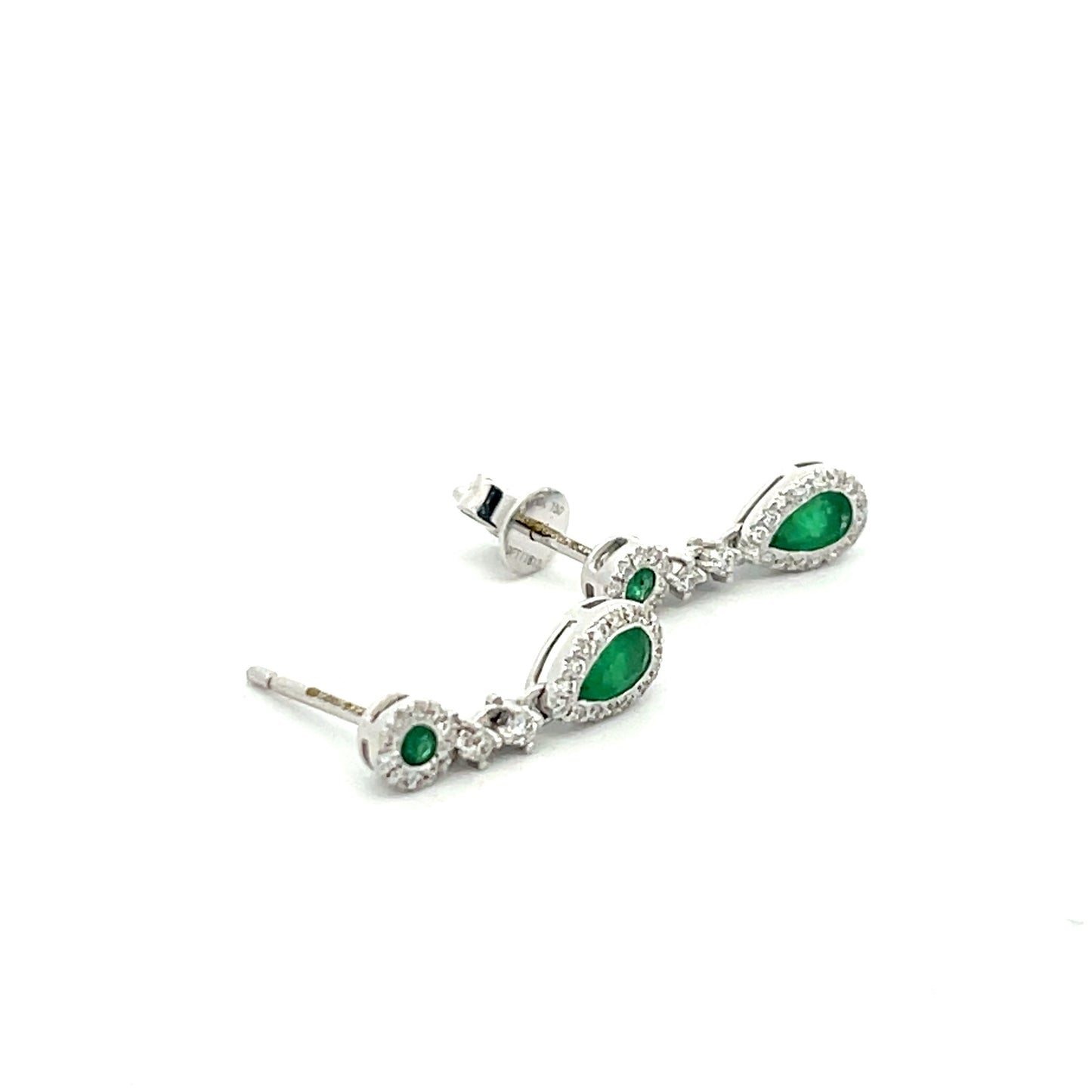 Emerald Drop Earrings