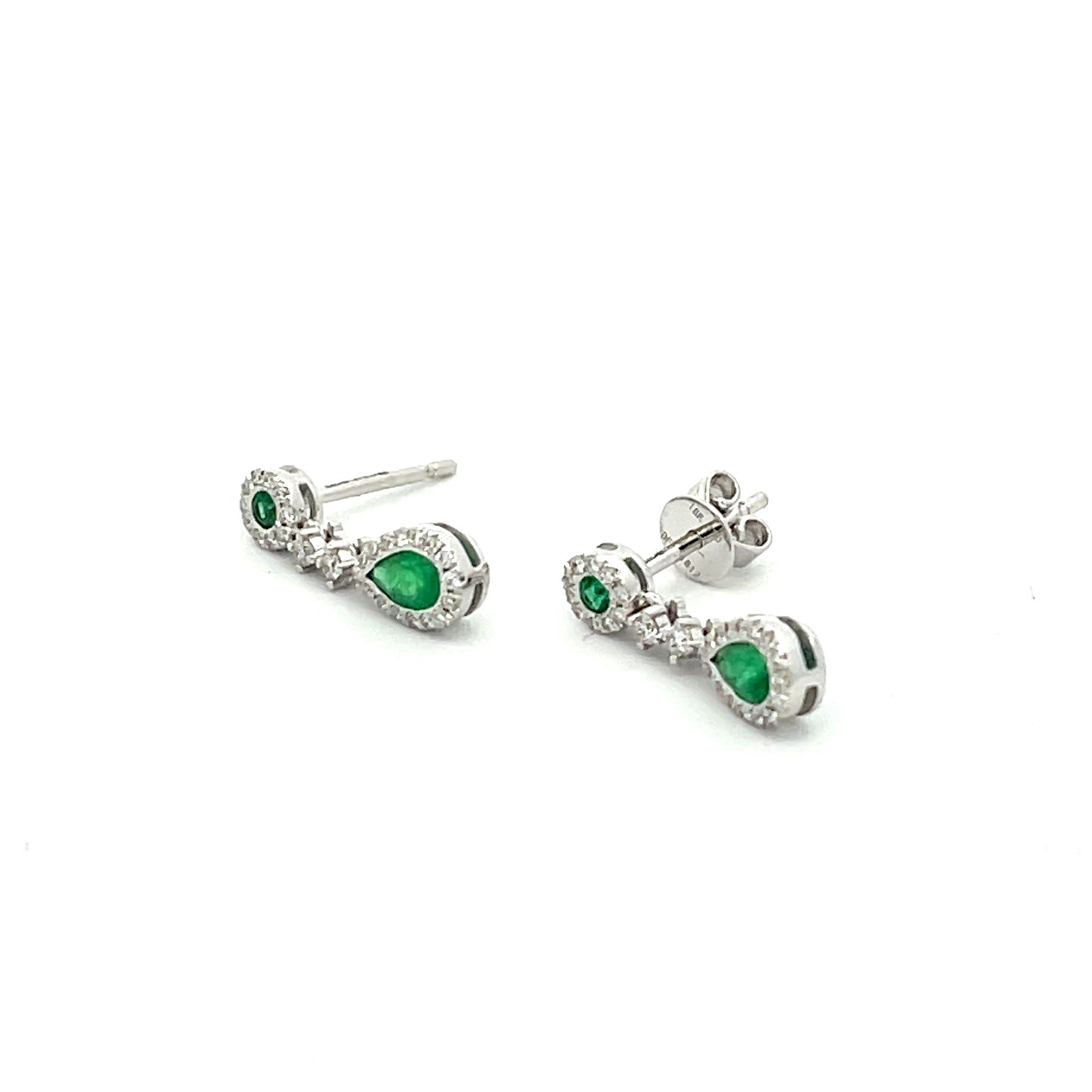 Emerald Drop Earrings