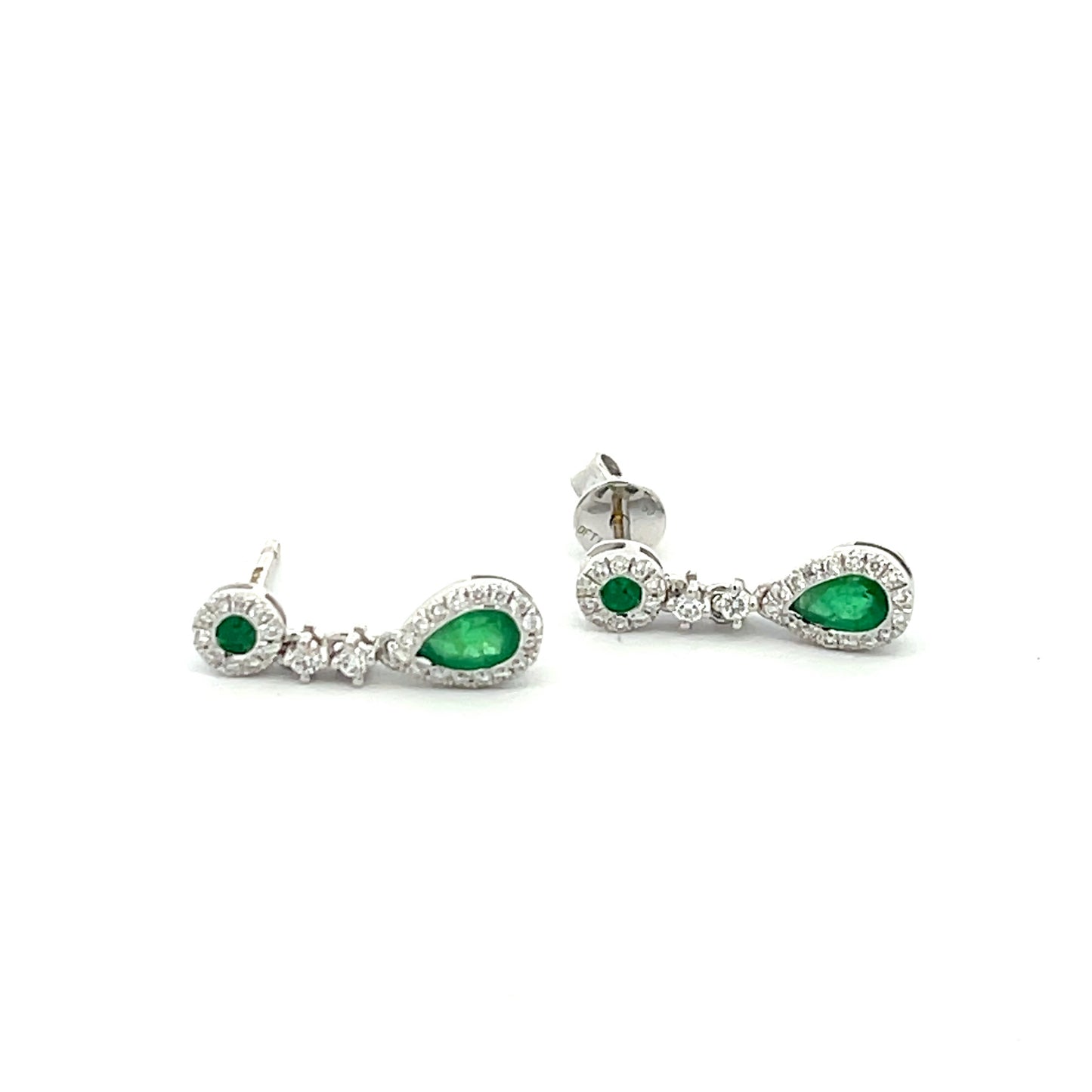 Emerald Drop Earrings