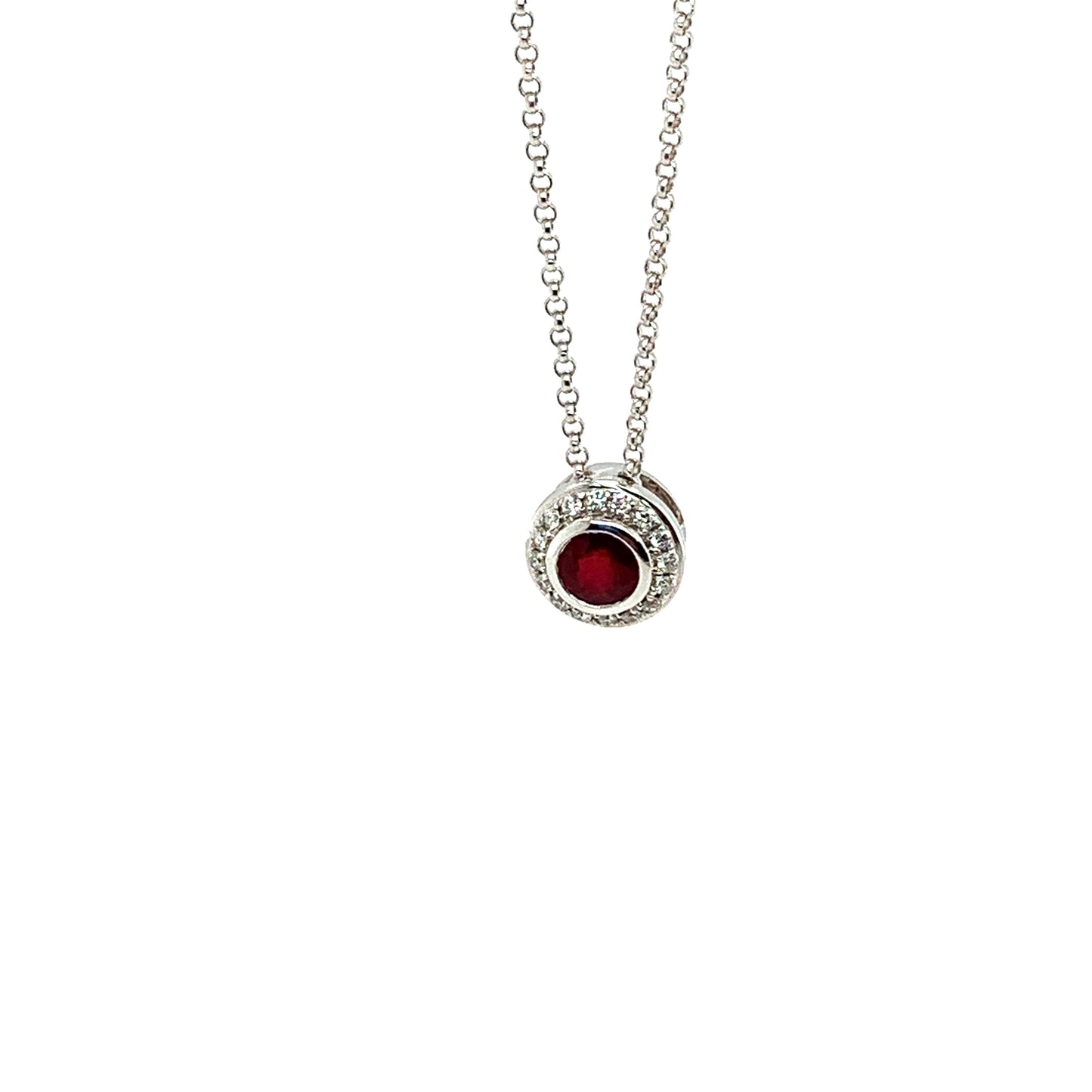 Round Pendant Necklace