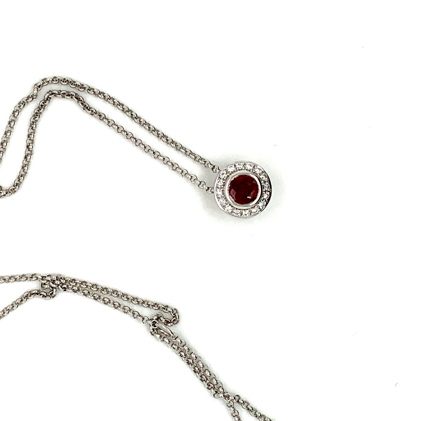 Round Pendant Necklace