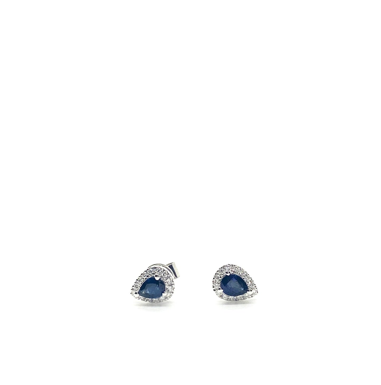 Pear Shape Sapphire Earrings